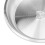 Assiette creuse en acier inoxydable 304 24 cm argentée 4