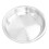 Assiette creuse en acier inoxydable 304 24 cm argentée 12