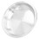 Assiette creuse en acier inoxydable 304 24 cm argentée 10