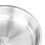 Assiette creuse en acier inoxydable 304 24 cm argentée 7