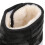 Stivali da neve impermeabili alla moda neri 21 per bambini 11