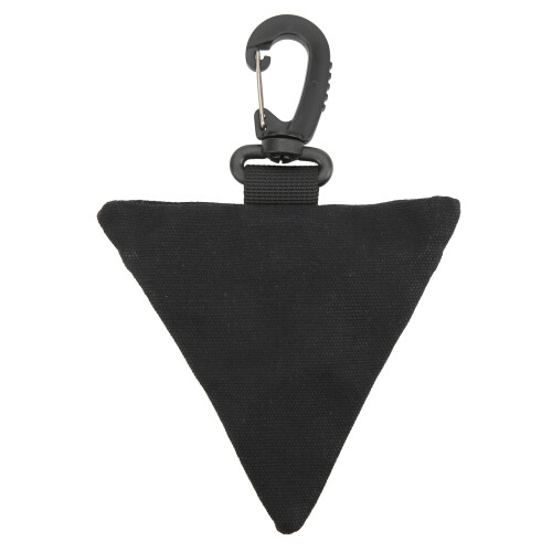 Portefeuille militaire triangles boucle pendante noire 2