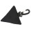Portefeuille militaire triangles boucle pendante noire 8