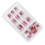 P145 24 pièces d’ongles ABS à couverture complète - 12 tailles, clair 4
