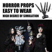 Dita articolate per Halloween - Giocattolo artiglio in plastica