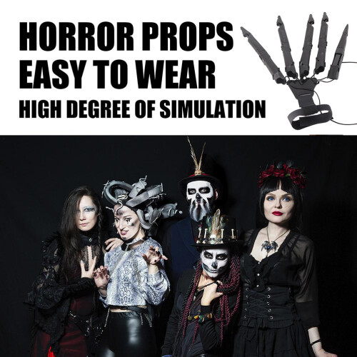 Dita articolate per Halloween - Giocattolo artiglio in plastica