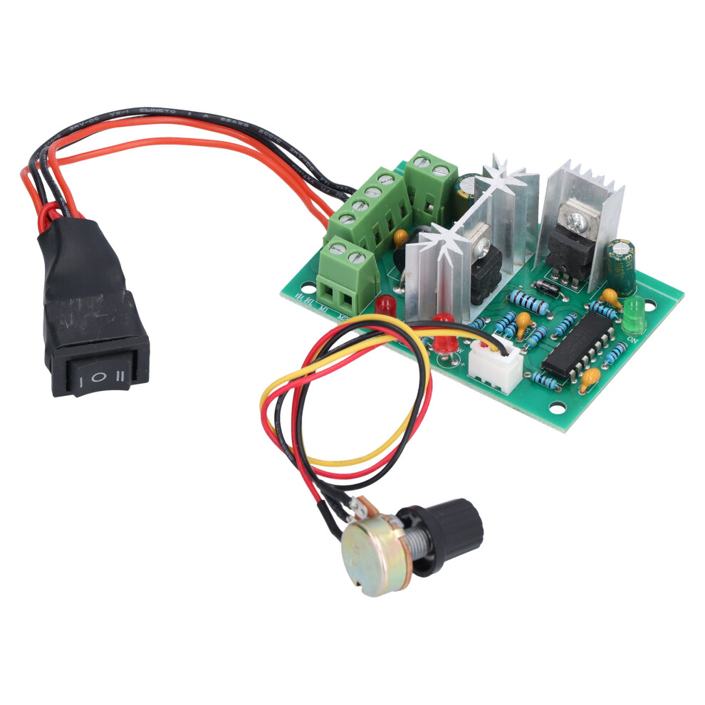 Dc Motor Speed Controller Pwm Technology High Conversion Efficiency Wide Speed Range Motor Switch Governor 10-30V 8391322356268