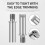 Kit estrusore e testa calda CR-6 SE 1.75mm 9.1x5.9x2.1cm 9