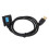 US017 Câble USB-RS232, noir, 1 m, industriel 2