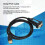 US017 Câble USB-RS232, noir, 1 m, industriel 12