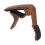 Capotasto piccolo portatile silenzioso, 72 g, legno scuro 11
