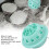 Dishwasher 15 Minutes AutomaticShutdown Super Shock Wave 2Mode USBPowered Mini Dish Washing Machine(Vert ) 10