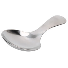 Cucchiaio in acciaio inossidabile, capacità 22 g, 9x4,5 cm, argento