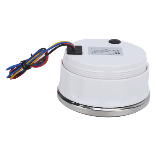 Tachomètre 85 mm 9-32V DC aiguille rouge ABS IP67 2