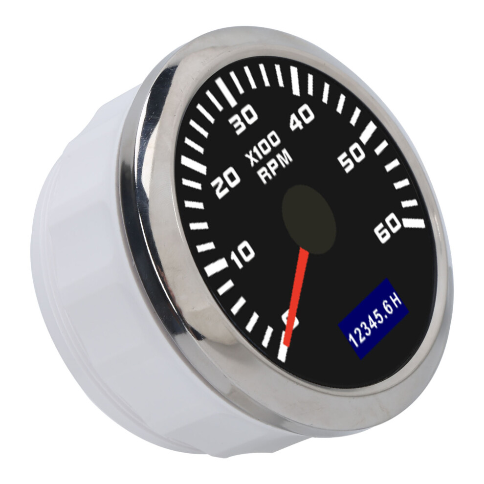 85Mm Car Tacho Meter Low Power Dissipation With Pointer Universal For Automobiles Boats 9Â32V Dc Red 8281322358020