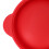Pot à cire de remplacement pour chauffe-cire en silicone rouge 6