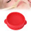Pot à cire de remplacement pour chauffe-cire en silicone rouge 1