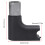 Base du panneau frontal 111x92x44mm M365 PRO2 1S 11