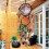 Dreamcatcher indiano vintage 75 cm piume naturali 7