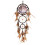 Dreamcatcher indiano vintage 75 cm piume naturali 1