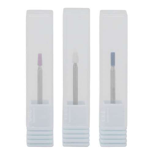 3 pièces de forets pour ponceuse à ongles en pierre de quartz 2,35 mm 1
