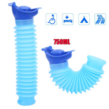 Urinal portable extérieur pliable de 750 ml mini toilette