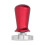 Pressino per caffè rosso da 58 mm - Altezza 100 mm - Alluminio 12