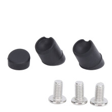 Capuchon en silicone pour garde-boue arrière M365, 6 g, noir.