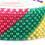 Spilli da cucire in plastica/acciaio 1 set infilatore: rosso 5