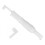 Infilafilo automatico bianco 7.5cm 5g per cucire 6