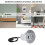 DC551 Chargeur USB Intégré, ABS, 3 Ports, Caché 6