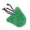Bird Warm Corner petite couverture en peluche vert gazon 12
