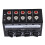 Mixer mini stereo passivo a 4 canali Nero/Bianco 8