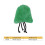 Bird Warm Corner petite couverture en peluche vert gazon 5