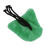 Bird Warm Corner petite couverture en peluche vert gazon 8