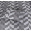 (Zigzag Grey, Double) 4PCs Complete Bedding Set Duvet Cover Fitted Sheet 4