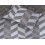 (Zigzag Grey, Double) 4PCs Complete Bedding Set Duvet Cover Fitted Sheet 5