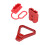 Connecteur rapide rouge 175 A 600 V 8