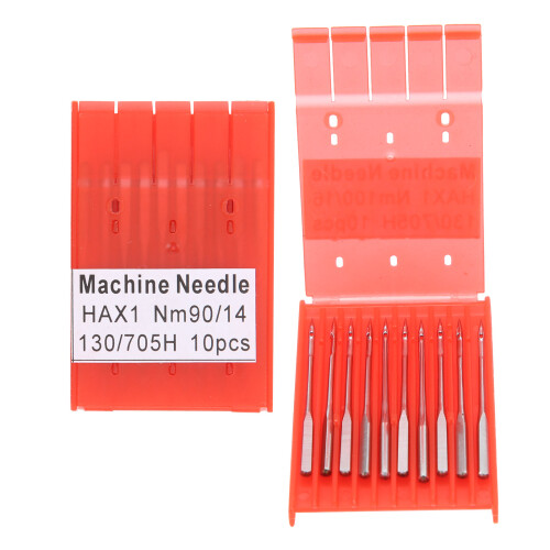 Nm90/14 20 pièces aiguilles de couture en acier boîte de rangement 1