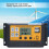 Contrôleur de charge intelligent 12 V/24 V, 20 A, écran LCD 7