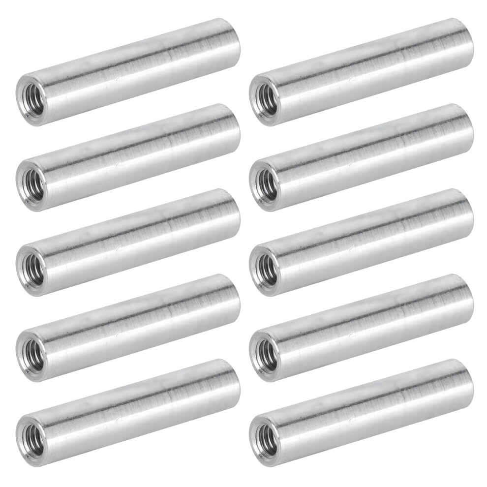 10Pcs Aluminum Alloy Column Round Female Thread Standoff Spacer Support Fasteners M4x0.7mmlong 28Mm 9451322363938