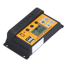Contrôleur de charge intelligent 12 V/24 V, 20 A, écran LCD