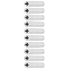 10 pezzi di spaziatori rotondi in alluminio anodizzato M4x0.7 34mm