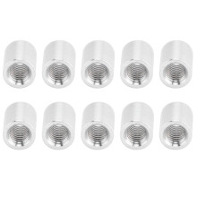 10 pezzi di distanziatori rotondi in alluminio anodizzato M4x0,7 8 mm