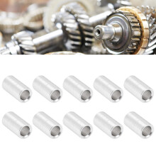 10 pièces d'entretoises en alliage d'aluminium 6 mm Ø extérieur 4 mm Ø intérieur 12 mm anodisées