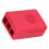 Custodia rossa per Raspberry Pi 4B 90x65x30mm ABS 6