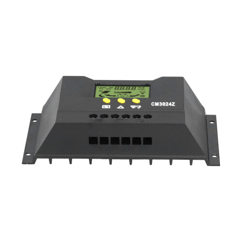 CM3024Z Régulateur de charge solaire PWM 12V/24V 30A 2