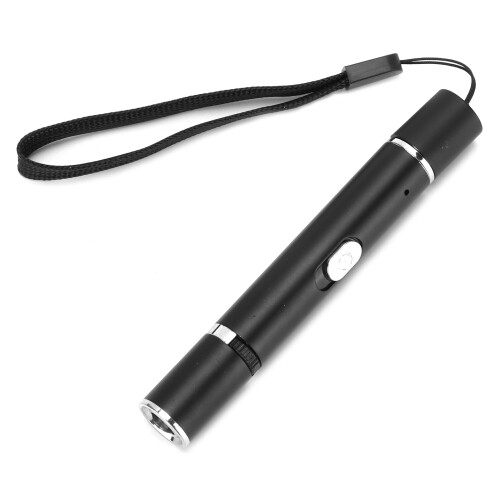 Lampe de poche UV Pet Moss Light 70mAh 11.3cm argent