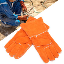 Gants de soudage 10-2101 XL 35 cm orange haute température