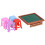 1:12 Tavolo e sedia da Mahjong per casa delle bambole, 8,58,56,5 cm 14